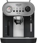 Gaggia Carezza Deluxe Manual Espresso Coffee Machine and Cappuccino Maker - Black/Grey