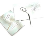 Smiling Wisdom Hermione Granger Magic Wand - Harry Potter Themed Empowering Greeting Card From a Parent, Teacher, Mentor, Coach, Friend, Teen, Grad Anytime Gift 4.5 Antique Silver