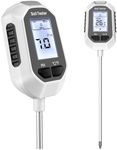 YAMRON 4-in-1 Soil Moisture Meter, Digital Plant Temperature/Soil Moisture Test & PH Meter/Sunlight Intensity, Backlight LCD Display for Gardening, Farming and Outdoor Plants