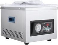 Chamber Vacuum Sealer Machine,180w-320w，Dz-260A 6.5 M³/H Pump Rate,Microcomputer Controlled,Household and Commercial Vacuum Sealing Machines with Stainless Steel Structure