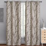 VCNY Home Kingdom Collection, Curtains (40" x 84"), Brown