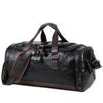 Small Leather Duffle Bag