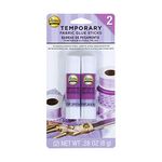 Duncan 40683 Aleene's Temporary Fabric Glue Sticks 2/Pkg.28oz