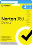 Norton 360 Deluxe |3 Users 3 Years|Total Security for PC, Mac, Android or iOS |Includes Dark Web Monitoring, Password Manager, PC Cloud Back Up, SafeCam for PC & much more |Email Delivery in Hrs