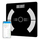 Scales for Body Weight, Digital Bathroom Scales with App Bluetooth Weighing Scales Body Composition Analyzer for Weight Loss, BMI, Muscle Mass Track