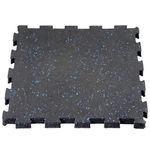 Kobo 20 mm EPDM Rubber Interlocking Tiles Commercial Quality, Puzzle Exercise Mat, Protective Flooring for Gym Equipment and Cushion for Workouts (Imported) (2 Tiles)