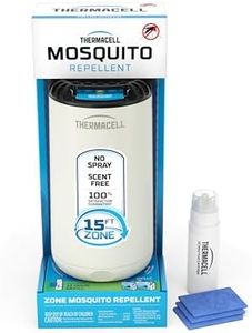 Thermacell Patio Shield Mosquito Repeller; Highly Effective Mosquito Repellent for Patio; No Candles or Flames, DEET-Free, Scent-Free, Bug Spray Alternative; Includes 12-Hour Refill