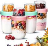 ComSaf Overnight Oats jars with Lid