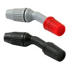 2 Pieces Spray Nozzle Set Weedkiller Cone Spare Parts Sprayers Replacement for Watering and Cleaning