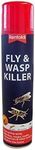 Rentokil 2 x Fly & Wasp Killer Spray 300ml