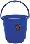 Cello Plastic Super Bucket Delux 10001, Blue, 13 Litre