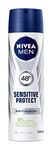 Nivea Men Deodorant Anti-Perspirant Protection 6 x 150 ml Deodorant Spray for Men, Sensitive Protect