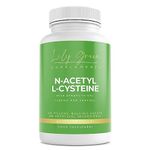 Lily Green | N-Acetyl L-Cysteine NAC 1200mg per Serving | 90 Vegan Capsules | Antioxidant & Detox Support | High Strength N-Acetyl-Cysteine | No Artificial Additives | Made in UK