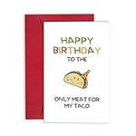 Ulbeelol Taco Birthday Card, Naught