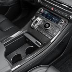 YOUTOOCAR Carbon Fiber Style Car Gear Shift Panel Cover Interior Trim Compatible with Hyundai Palisade 2023+ Accessories