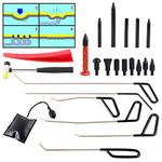 ALETO 11Pcs Automotive Paintless Dent Repair Removal Tools Puller Kits Hail Repair Tools Rods Wedge Pump Tap Down Pen