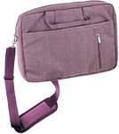 Navitech Purple Carry Case/Cover Bag Compatible with The Portable DVD Players Including The ieGeek 12.5"