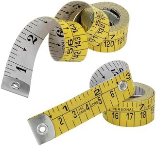 Pack of 2 Fabric Tape Measure, Measuring Tape for Body |Soft Measuring Tape for Sewing Cloth & Weight Loss Medical Body Measurement Nursing Craft 60 inch,150 cm