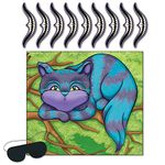 Beistle Pin The Smile on The Cheshire Cat Game, Multicolor