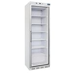 Polar Refrigeration C-Series 500W Glass Door Display Freezer 365 Litre, White, -20°C to -10°C, 1855(H)x600(W)x620(D)mm, Energy Rating C, 6 Shelves, R290 | CB921