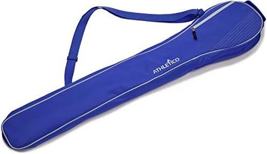 Athletico Lacrosse Stick Bag - Lax Equipment Bags for Boys or Girls, Kids & Youth, Blue