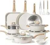 CAROTE 22pcs Pots and Pans Set Nons