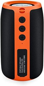 Bluetooth Speaker,MusiBaby Speaker,Speakers Bluetooth Wireless,Waterproof,Outdoor,Portable Speaker with Stereo,Dual Pairing,24H Play,Haut Parleur Bluetooth for Home,Party,Travel-Orange