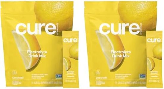 Cure Hydration - Electrolyte Drink Powder Lemonade 28 Packets