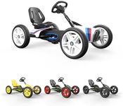 Berg BMW Street Racer Kids/Children's Pedal Go Kart White/Blue 3-8y