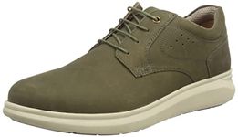 Hush Puppies Men's Brett Sneaker, Khaki, 10 UK