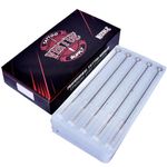 Virtue Tattoo Needles Set 3RL,5RL,7RS,9RS,11M1,5M1,11RM,13RM,7M2,11M2-100PCS Mixed Tattoo Needle Disposable Sterile Tattoo Gun Needles Assorted Liners Shaders