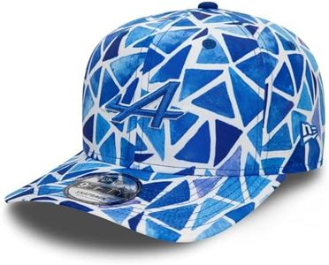 New Era 9Fifty Snapback Cap - F1 Alpine Barcelona, Sky Blue, Medium-Large