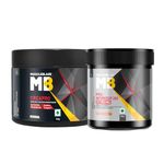 MuscleBlaze CreaPRO Creatine Monohydrate with Creapure® (Unflavoured, 33 Servings, 100g) & Pre Workout 200 Xtreme (Fruit Punch, 15 Servings, 100g) | Combo Pack