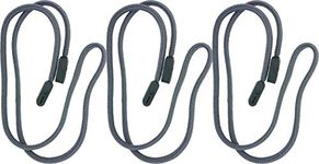 GoGrip Original - VALUE BUNDLE - Secure Glasses Cord - Spectacle and Spec Lanyard (Gunmetal x 3)