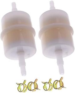 IEQFUE 2PCS 1/4" ID Fuel Filter 49019-0031 490190031 Compatible with Kawasaki EFI FR541V FR600V FR651V FR691V FX730V FX850V FX850V FX921V FS600V FS651V