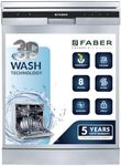 Faber FFSD 6PR 12S, Inox Finish, Energy Efficient, Intensive Rapid Wash 12 Place Setting Dishwasher