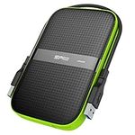 Silicon Power 4TB Black Rugged Portable External Hard Drive Armor A60, Shockproof USB 3.0 for PC, Mac, Xbox and PS4