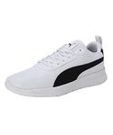 Puma Mens Ultimate Ease White-Black Walking Shoe - 9 UK (37905104)