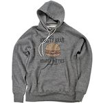 Spongebob Krabby Patties PopFunk Official Premium Ultrasoft Tri-Blend Hoodie, Athletic Heather, Medium