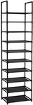 FIDUCIAL HOME 10 Tiers Shoe Rack 20