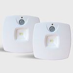 Juvo Wonderlite- Motion Sensor Activated, Battery Operated, Automatic LED Night Light from SeniorWorld – Help Kids & Elders Avoid Accidents in The Dark & Also Save Electricity.