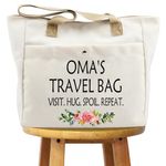 WCGXKO Grandma Birthday Gift Reusable Tote Shopping Bag Mother's Day Gift For (OM TB CA)