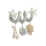 Mamas & Papas Welcome to the World Spiral Activity Toy Baby/Toddler Travel Spiral Activity Toy, Giraffe/Elephant/Lion