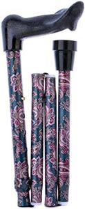 Ability Superstore Fischer Left Handed Grip Cane Paisley