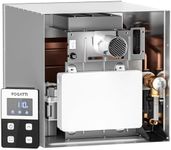 FOGATTI RV Tankless Water Heater, 3 Optional Door Sizes 15"x15", 15"x18" and 18"x18" for Refitment, DC 12V, Remote Controller, Propane, Ideal for RVers' Family Use, CSA Listed, InstaShower 8 Pro
