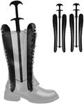 Women Boot Tree Shaft Boots Shapers Knee,Boot Trees for Knee High Tall Boots- Great Support Form Shaping Inserts Keeper Shaper for Womens and Mens Shoes(Black)