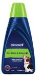 BISSELL Pet Stain & Odour Formula | For Use in Compact Carpet Cleaners | Removes Stains and Neutralized Pet Odours | 1085N, 1L, Cleaning Solution (Packaging may vary)