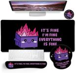 Blusabaca Dumpster on Fire Mouse Pa