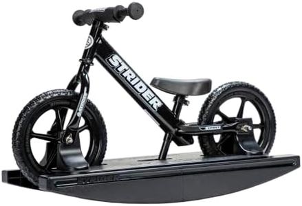 Strider 12” Sport Bike Rocking Base - Helps Teach Baby How to Ride a Balance Bicycle - for Kids 6 Months to 4 Years - Easy Assembly & Adjustments