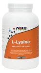 NOW Supplements L-Lysine Powder 100% Pure, 454g